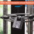 SmartX SX-PL916 Heavy-Duty Smart Padlock Fingerprint, App and Mechanical Key Unlock
